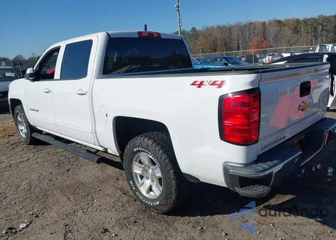 2018 Chevrolet Silverado 1500 1Lt из США, поврежденный, VIN 3GCUKREC8JG277947